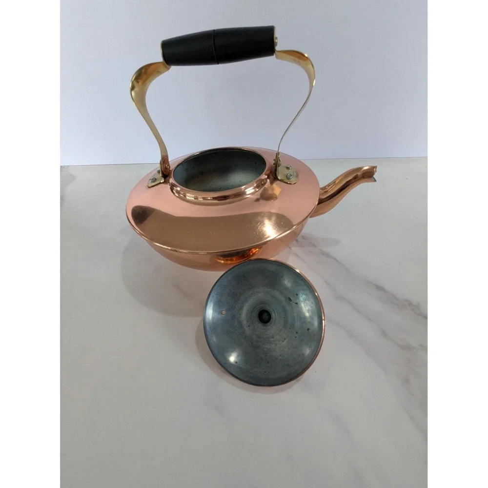 Vintage Unused Copper Kettle